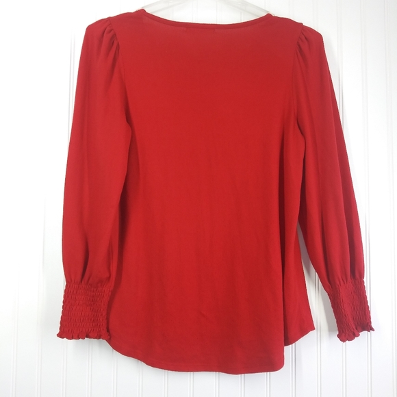 Retrelogy Women's Red Sweater Embellished Size L - Picture 6 of 6